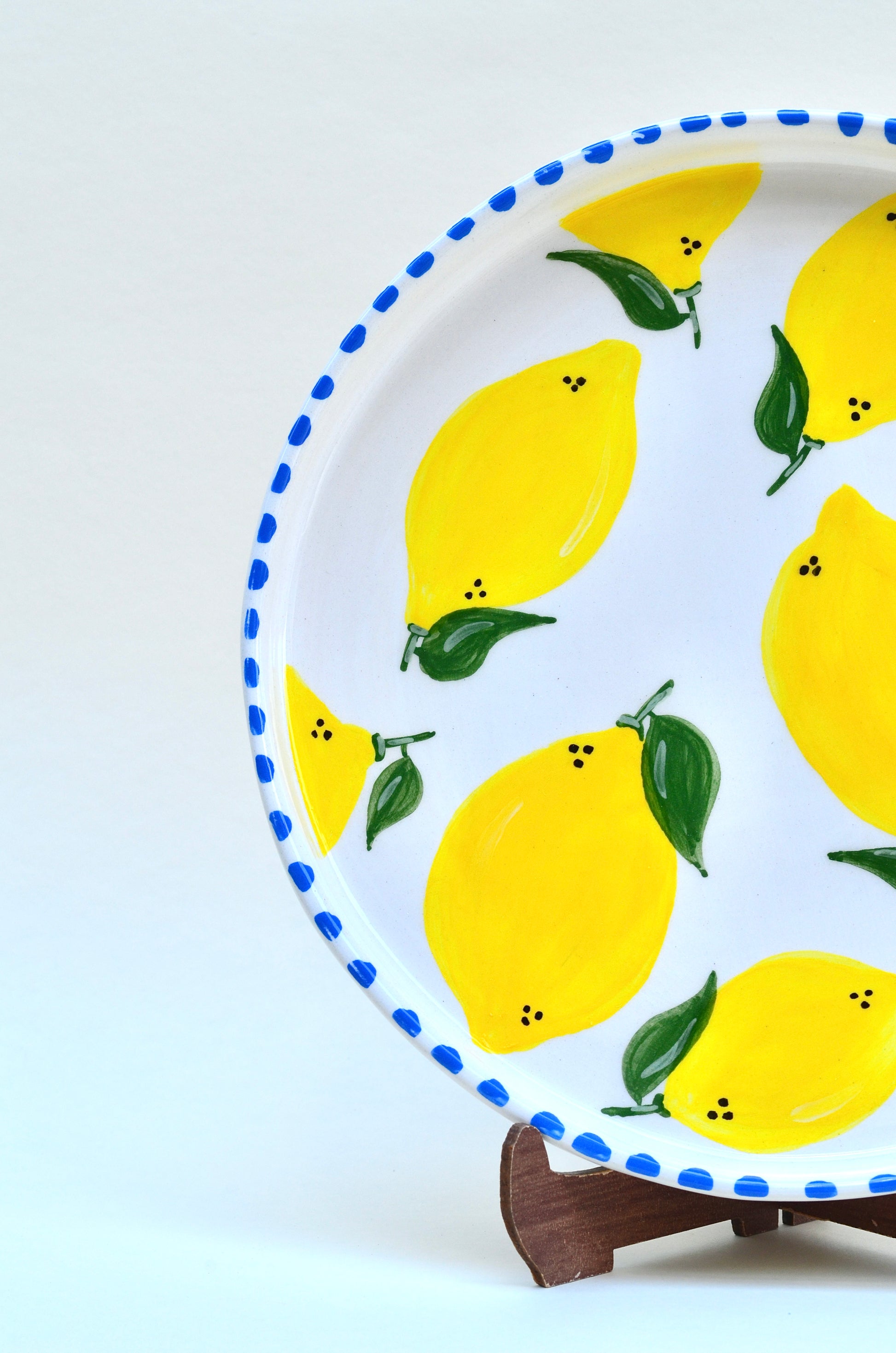 Limon Desenli Tabak