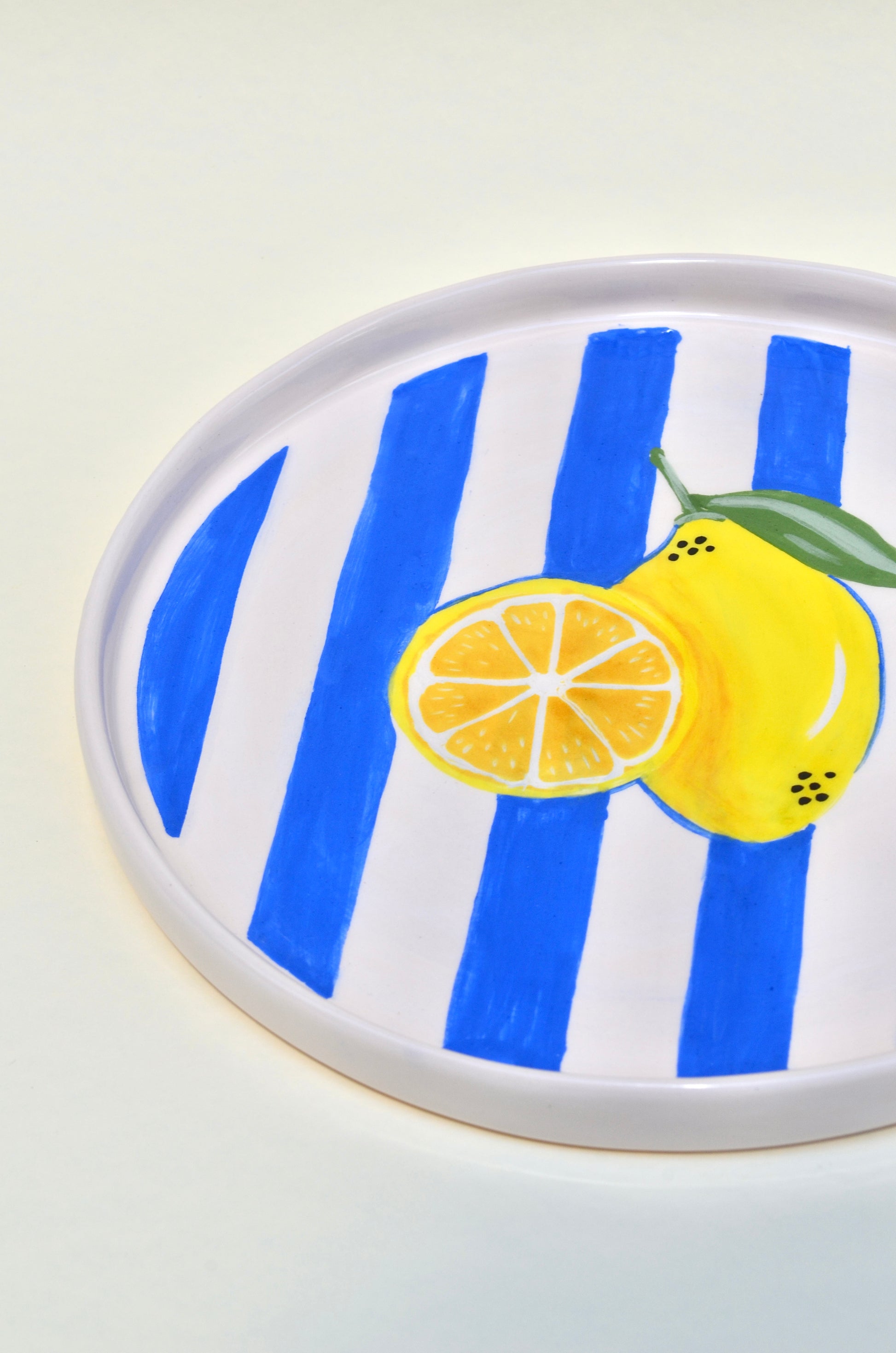 Limon Desenli Tabak