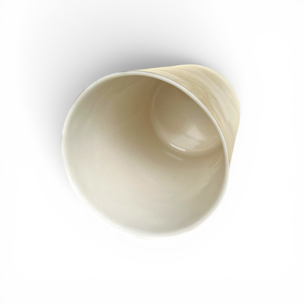 Porselen Marble Latte Bardak
